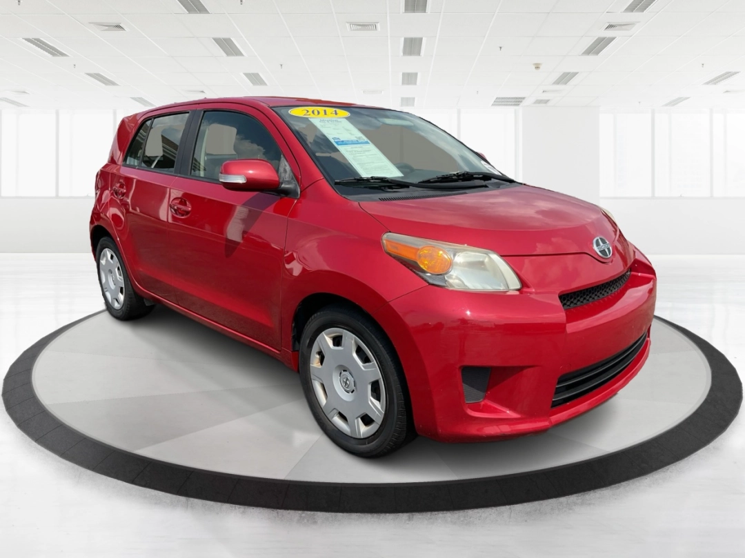 Red 2014 Scion xD Base Hatchback Front-Wheel Drive 4-Speed Automatic